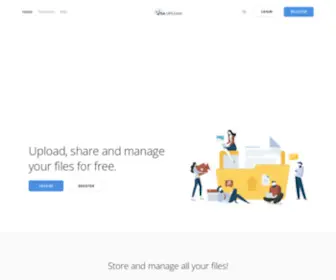 Usaupload.com(Upload Files) Screenshot