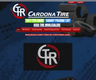 Usausedtires.com(Used Tires Wholesale) Screenshot