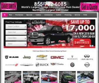 Usautosales.com(Dave Smith Kellogg ID) Screenshot