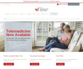 Usavascularcenters.com(Peripheral artery disease treatment) Screenshot