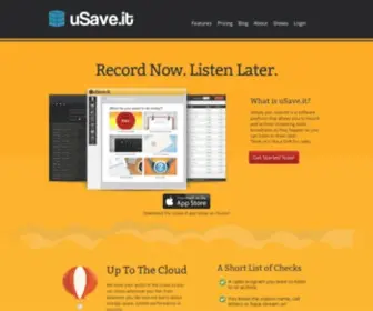 Usave.it(Record Streaming Radio) Screenshot