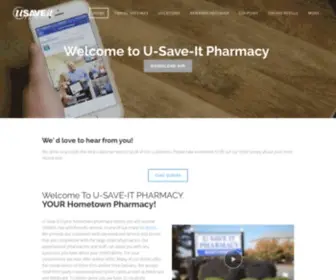 Usaveitpharmacy.com(USaveit Pharmacy) Screenshot