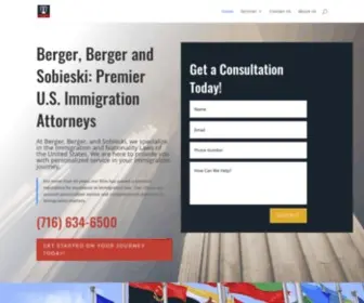 Usavisa.net(Immigration Lawyer in Buffalo) Screenshot