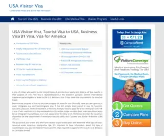 Usavisitorvisa.com(USA Visitor Visa) Screenshot