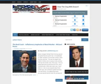 Usawatchdog.com(Real News from Greg Hunter’s USAWatchdog) Screenshot