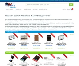 Usawdistributing.com(USA Wholesale & Distributing) Screenshot