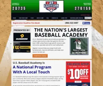Usbaseballacademy.com(Baseball Academy W) Screenshot