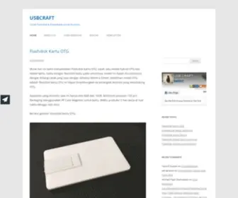 Usbcraft.com(USB Flash Disk Custom untuk Merchandise) Screenshot