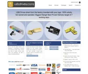 Usbdrives.co.nz(Promotional Products) Screenshot