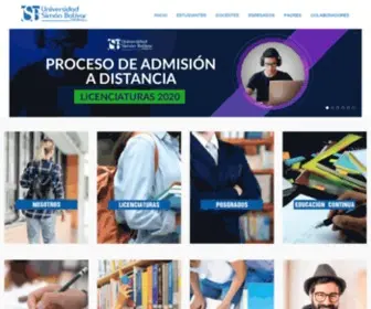 USB.edu.mx(Universidad Simón Bolivar) Screenshot