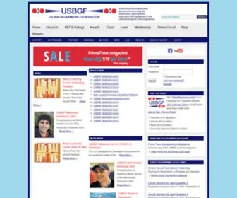 USBGF.org(Growing backgammon) Screenshot