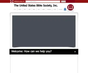 Usbiblesociety.com(Usbiblesociety) Screenshot