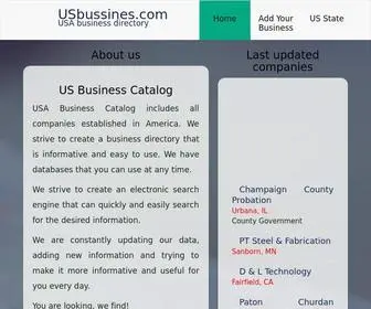 Usbussines.com(Finde Local Companies) Screenshot