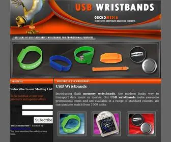 Usbwristbands.co.za(USB wristbands) Screenshot