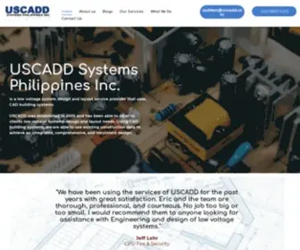 Uscadd.com(Low Voltage System Design and Layout Service Provider) Screenshot