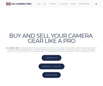 Uscamerapro.com(US Camera Pro) Screenshot