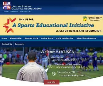 Uscanow.com(United States Coaches Association United States Coaches Association) Screenshot