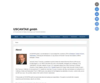 Uscantax.com(Uscantax gmbh) Screenshot