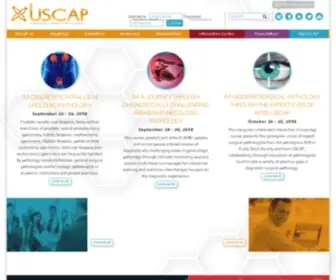 Uscap.org(Home) Screenshot