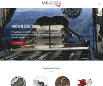 Uscargosystems.com(US Cargo Military and Commercial Aircraft Systems Technology) Screenshot