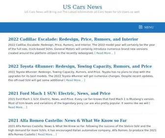 Uscarsnew.com(US Cars News) Screenshot