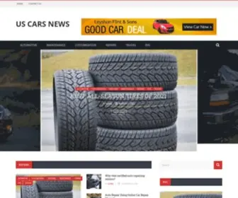 Uscarsnews.com(Just another WordPress site) Screenshot