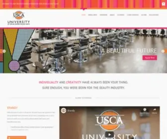 Uscart.com(University of Spa & Cosmetology Arts) Screenshot