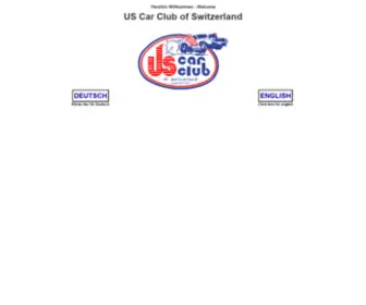 USCC.ch(US Car Club of Switzerland) Screenshot