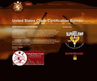 USCCB.com(United States Crane Certification Bureau) Screenshot