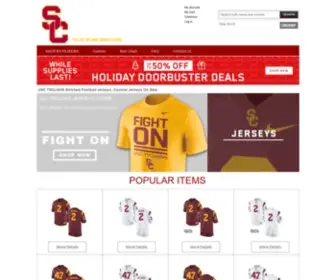 UscFanStore.com(USC Trojans Sam Darnold) Screenshot