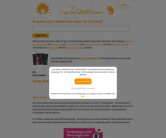 Uschi-Orakel.de(Frag das Uschi) Screenshot