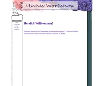 Uschis-Workshop.ch(Uschis workshop) Screenshot