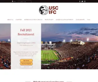 Uscifc.com(USC IFC) Screenshot