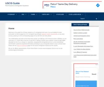 Uscisguide.com(USCIS Guide. USCIS Guide) Screenshot