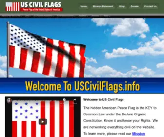 Uscivilflags.info(Uscivilflags info) Screenshot