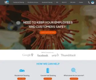Uscleaningservice.com(Professional Cleaners) Screenshot