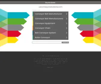 Usconveyorsolutions.com(Conveyor and Equipment Manufacturing) Screenshot