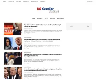 Uscouriertoday.com(The Us Courier) Screenshot