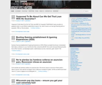 Uscrisispreppers.com(US Crisis Preppers) Screenshot