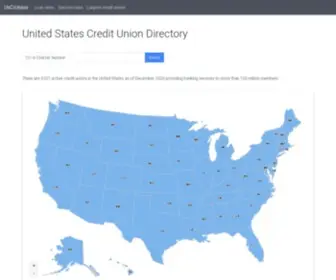 Uscrunion.com(United States Credit Unions) Screenshot