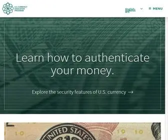 Uscurrency.gov(The U.S) Screenshot