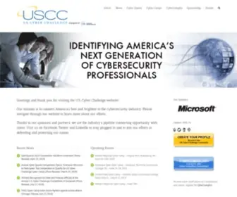 Uscyberchallenge.org(US Cyber Challenge) Screenshot