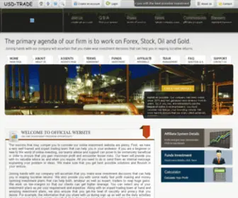 USD-Trade.com(usd trade) Screenshot