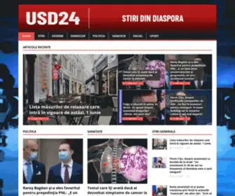 USD24.ro(Stiri) Screenshot