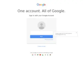 USD331.org(Google Accounts) Screenshot