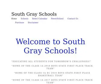 USD371.org(South Gray Schools) Screenshot