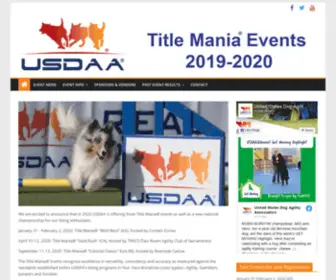 Usdaatitlemania.com(All-Around Versatility Championships) Screenshot