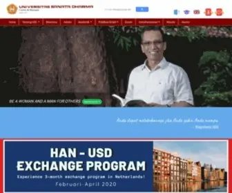 USD.ac.id(Universitas sanata dharma (usd)) Screenshot