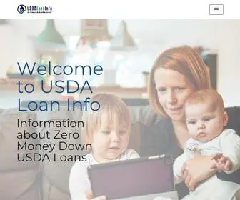 Usdaloaninfo.com(USDA Loan Info) Screenshot