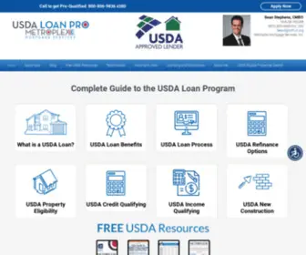 Usdaloanpro.com(USDA Loan Pro) Screenshot